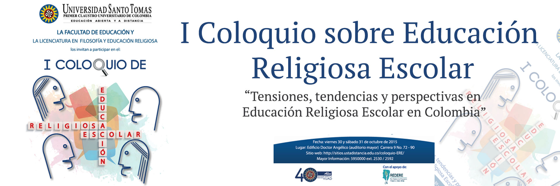 I Coloquio sobre Educación Religiosa Escolar