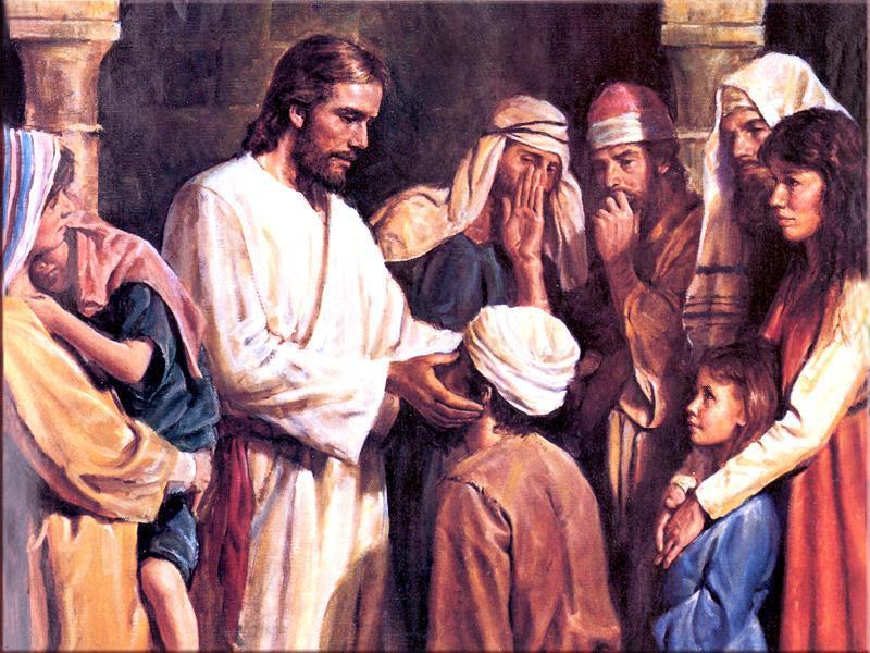 LITURGIA Septiembre 9Las manos de Jesús recrean al ser humano