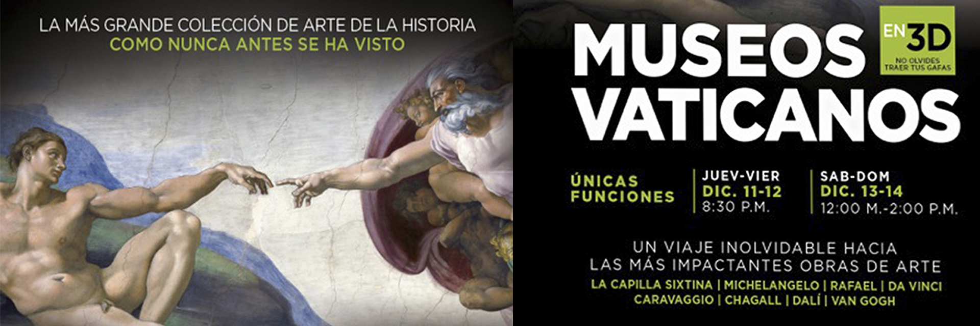Las obras maestras de la fe, desde el Vaticano y en 3D