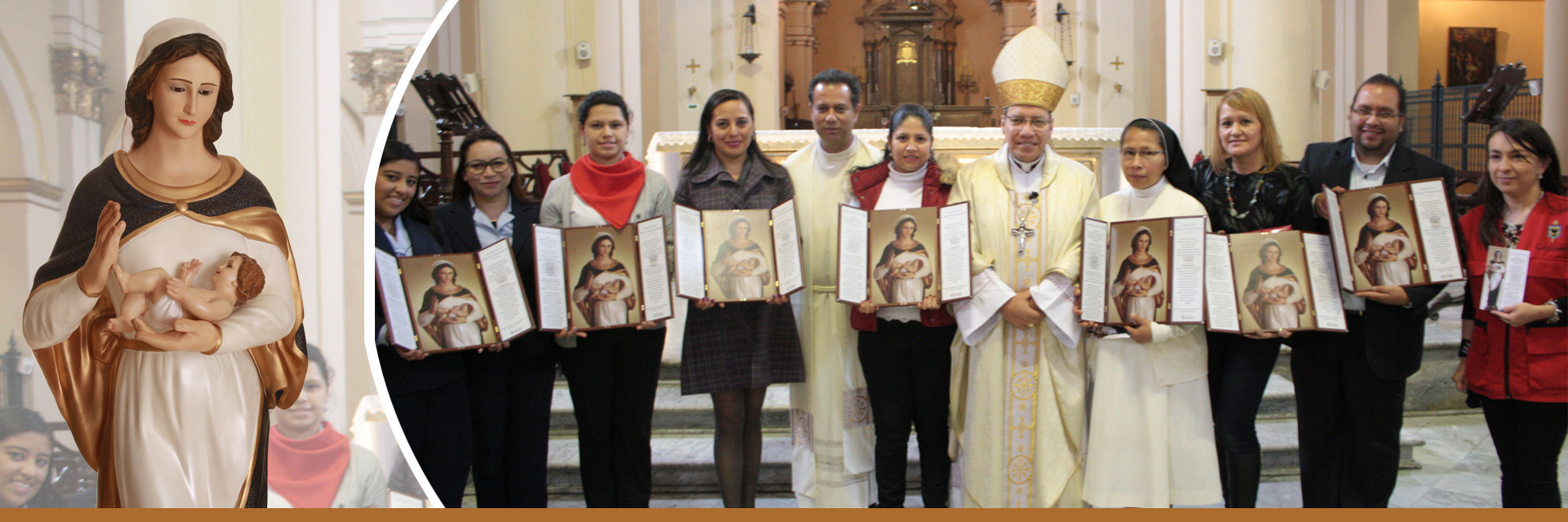 En mayo Virgen Peregrina de la Vida por la Familia y la Reconciliación