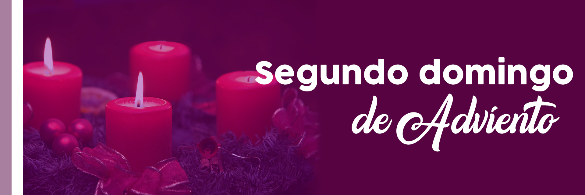 Corona de Adviento - segundo domingo