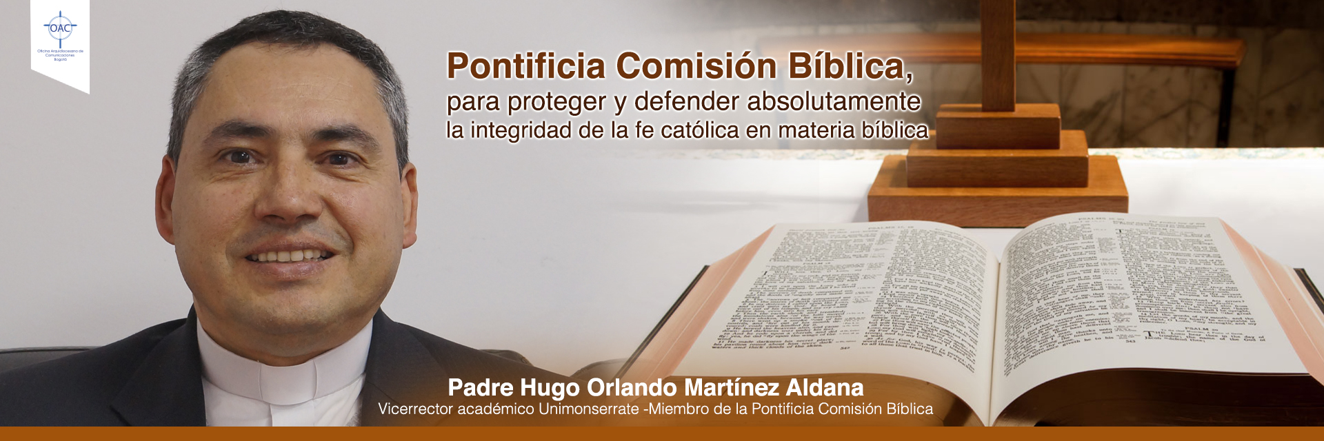 La Biblia: mesa, verdad, camino, compañía