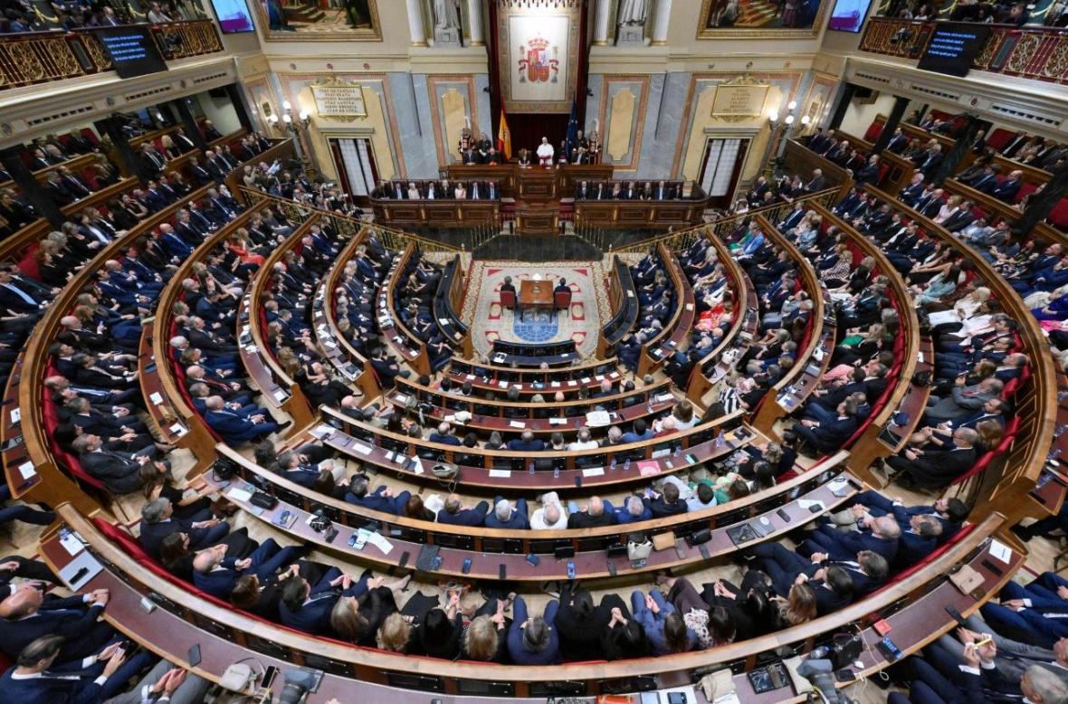 El Congreso de los Diputados Españoles (@Vatican Media)