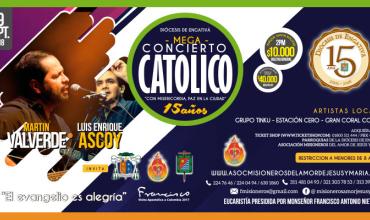 Megaconcierto católico “Con misericordia, paz en la ciudad”